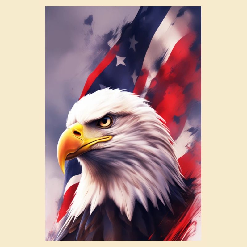 Glatze Eagel - Patriotisch