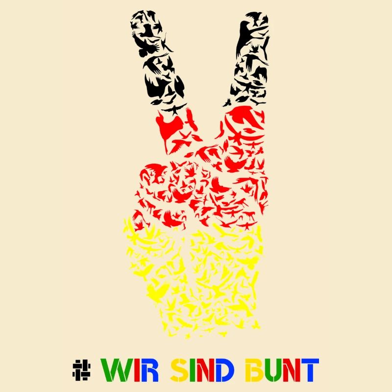 wir sind bunt