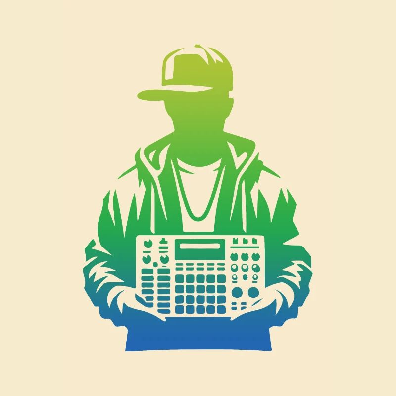Beatmaker Holding Sampler (Green)