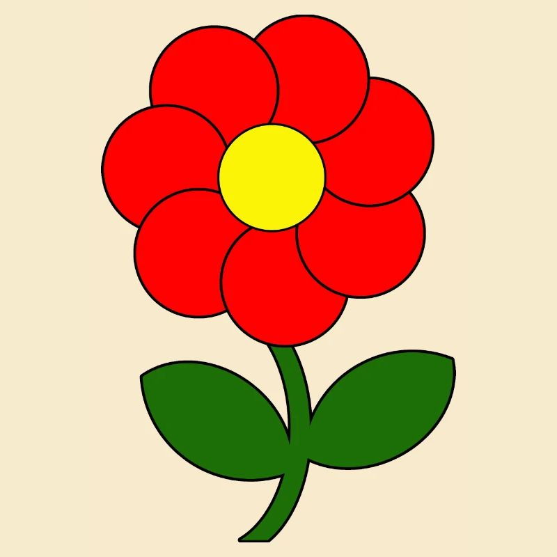 rote Blume