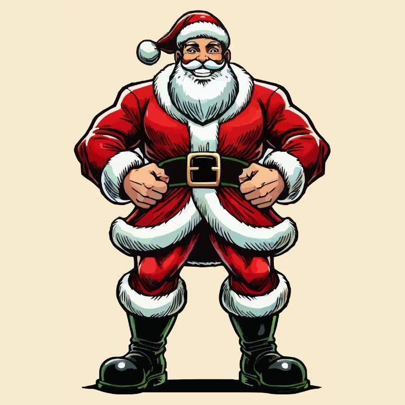 Weihnachtsmann Cartoon
