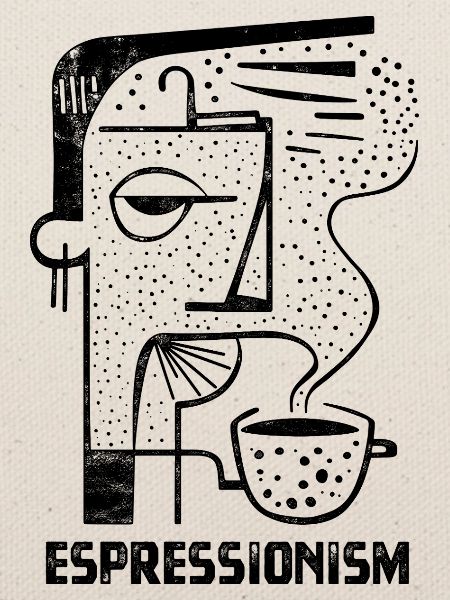Espressionism - Espresso - Kaffee trinken