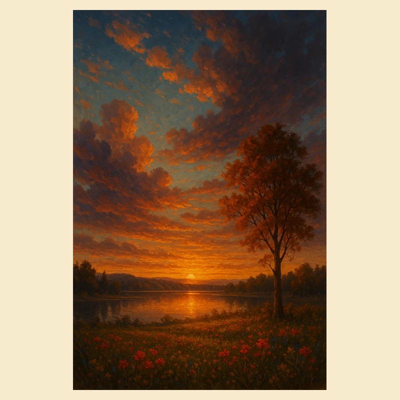 Coucher de soleil