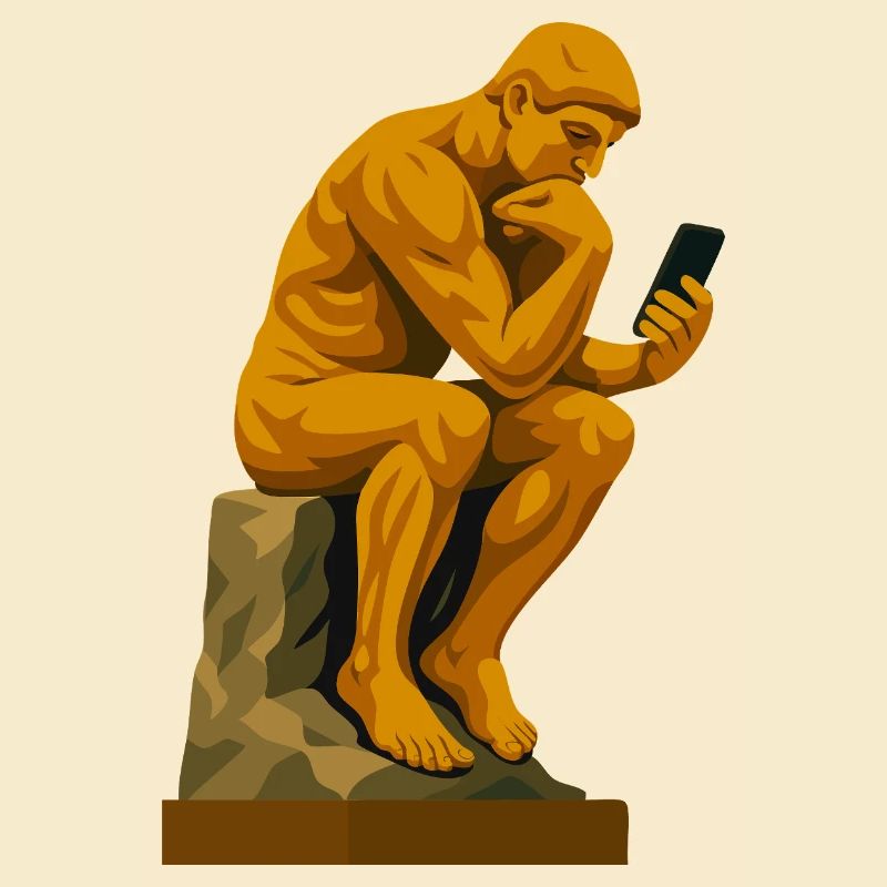 Le Penseur (connecté)