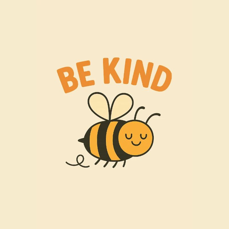 Be Kind – Cute Bee Design