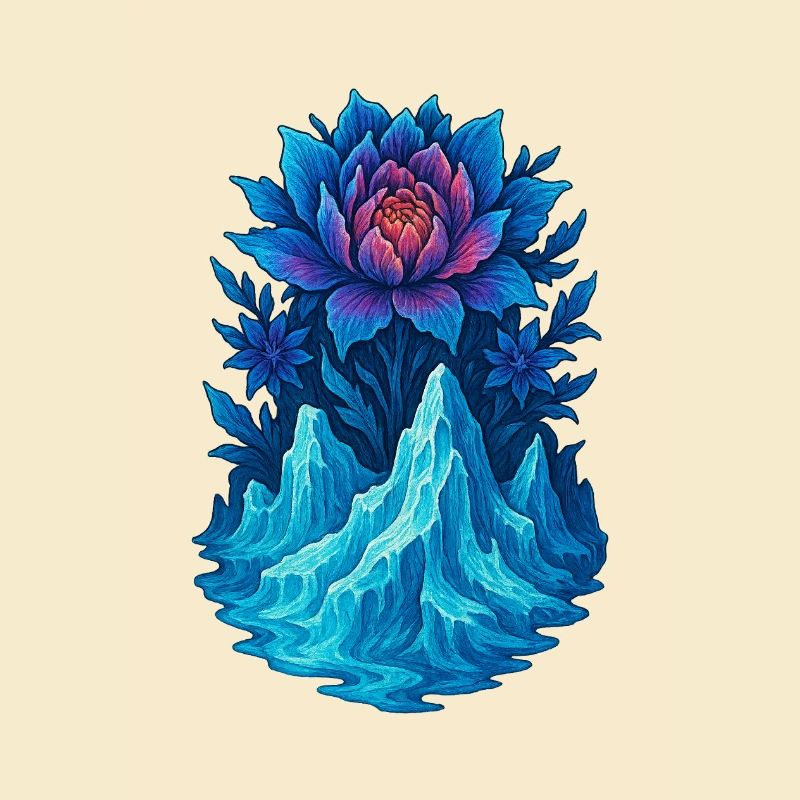 Gletscherblüte