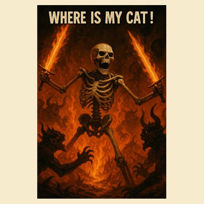 Où est mon chat !