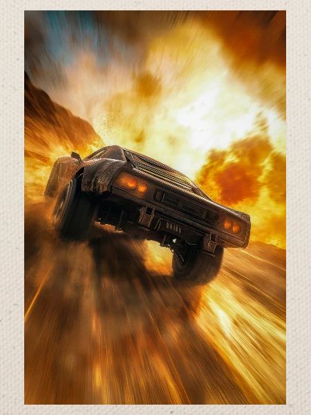 Muscle-Car in Firestorm Drift