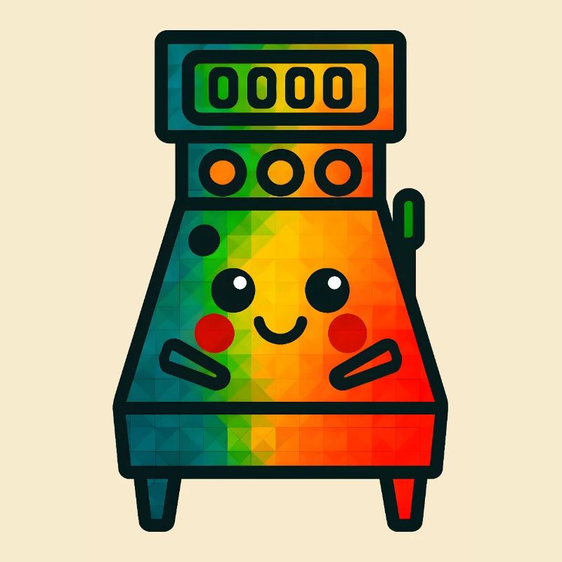 Flipper pour bébé WPAP Polygon Kawaii Style