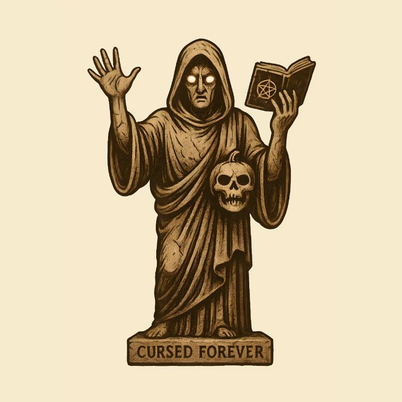 Beschwörer der Dunkelheit Statue