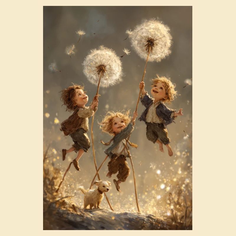 Joyeuse aventure de pissenlit