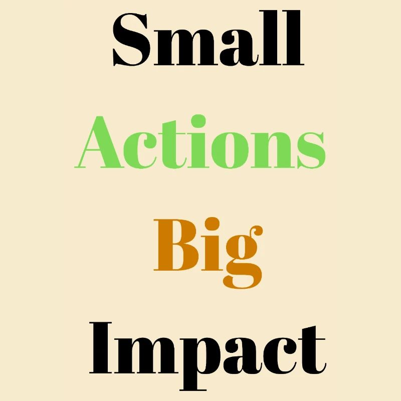 Dynamic Bold Actions Typography Design