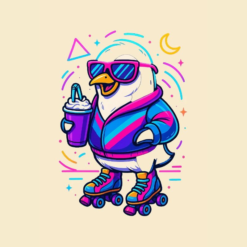 Roller Pinguin