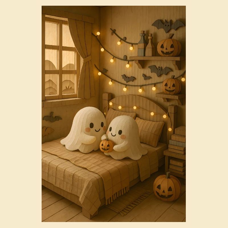 Halloween cozy Ghost