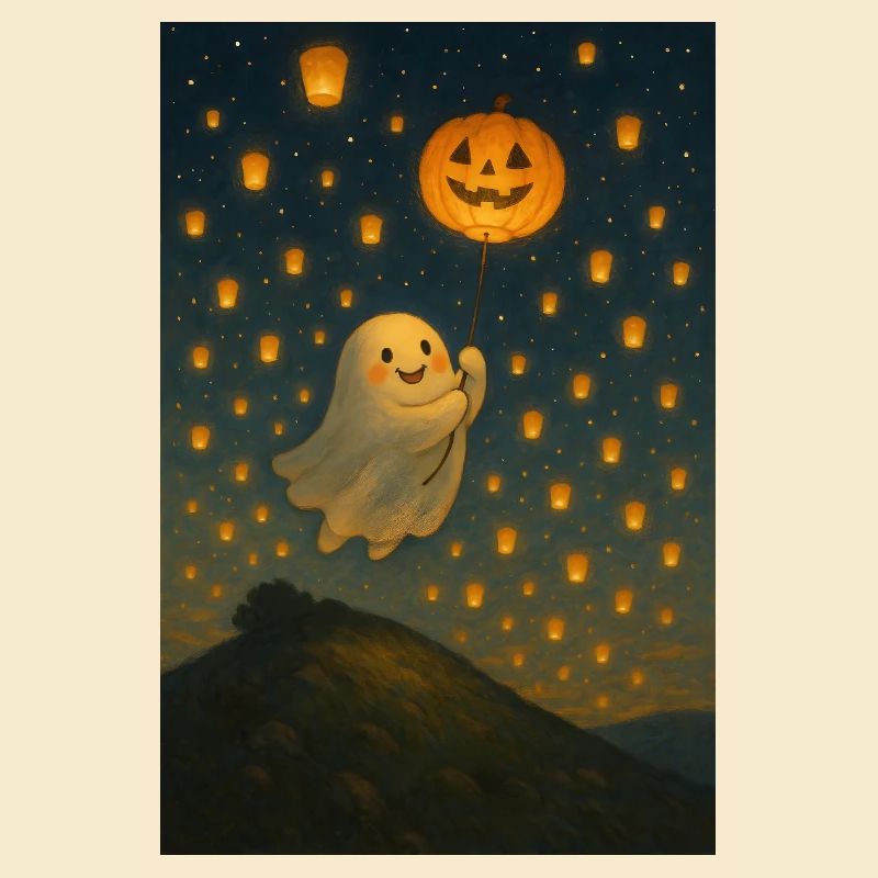 Halloween Süßer Geist