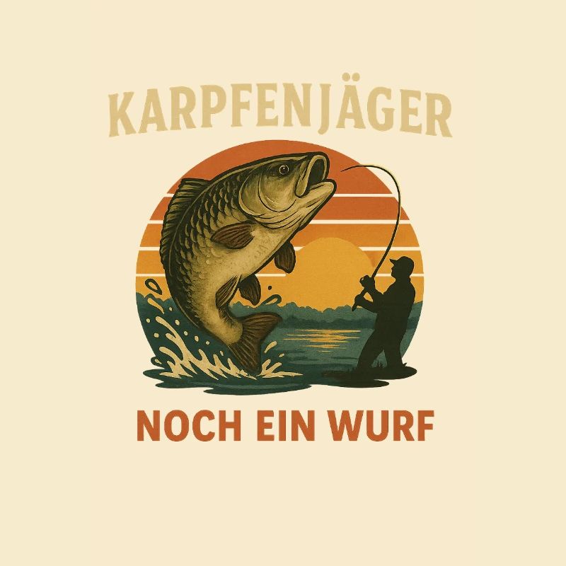 Karpfenangeln noch ein Wurf