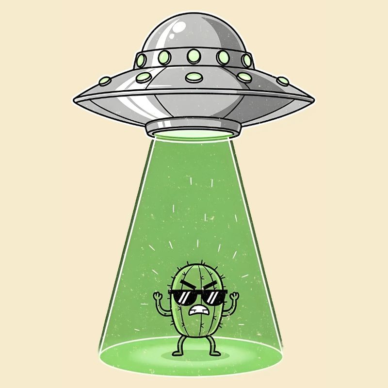 Cactus Alien dans UFO Light