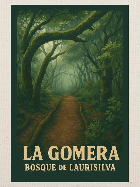 La Gomera Laurisilva Waldpfad