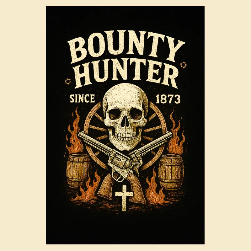 Chasseur de primes Squelette Western