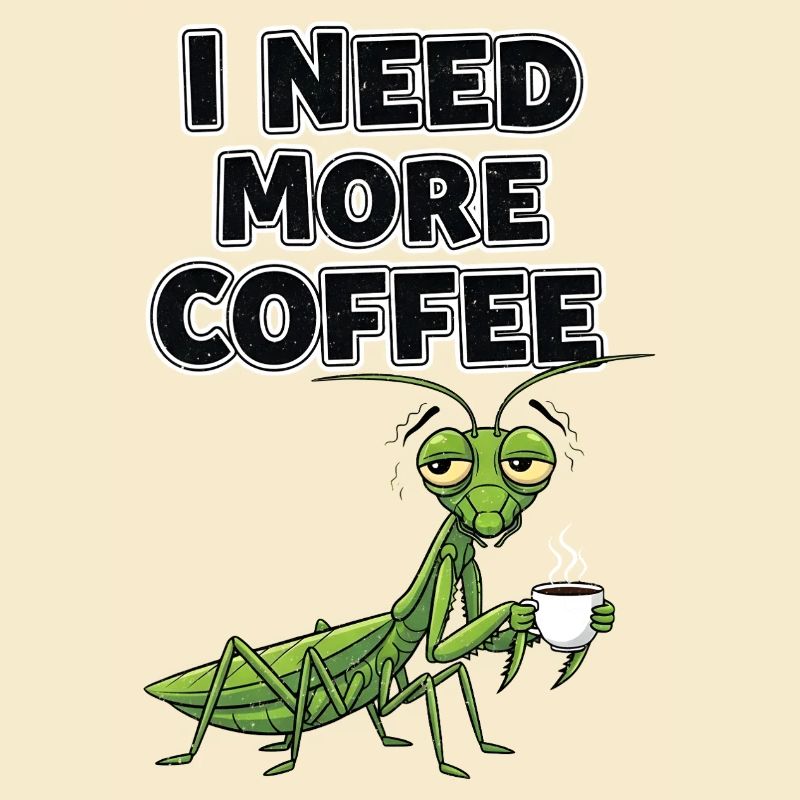 I need more coffee Mantis