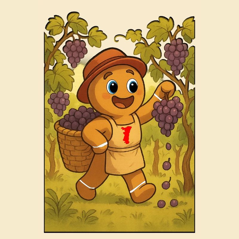 Gingerbread Mannele picker. Alsace