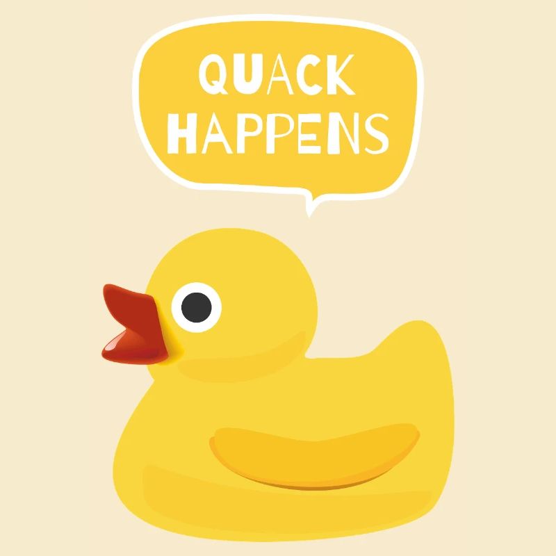 Quack Happens Duck Design