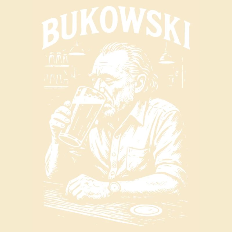 Charles Bukowski Bar-Porträt
