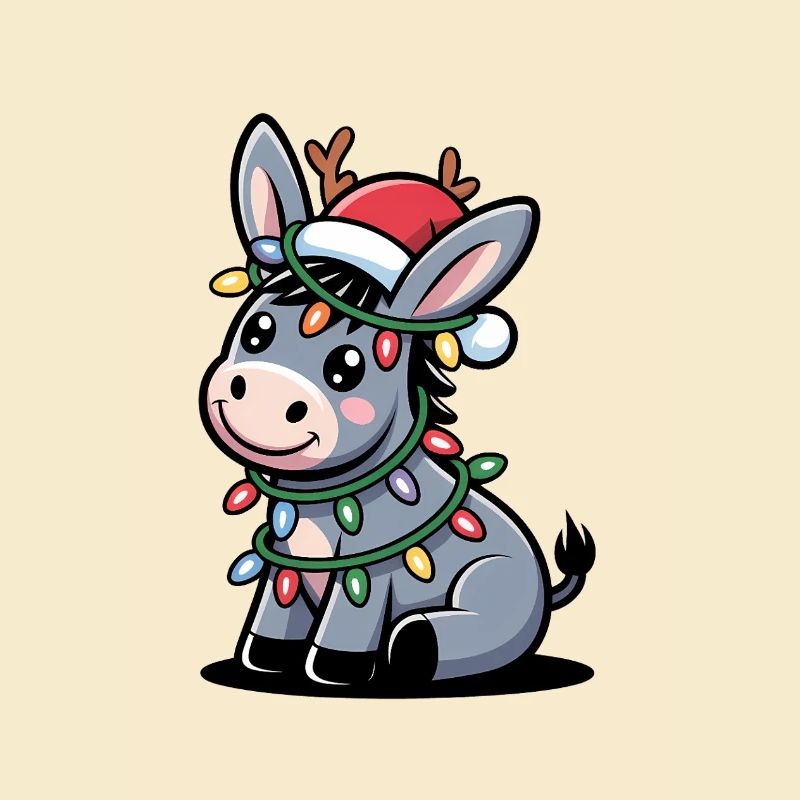 Esel Elfe Weihnachten