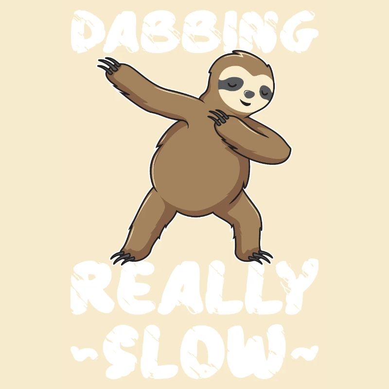 Dabbing Really Slow Faultier