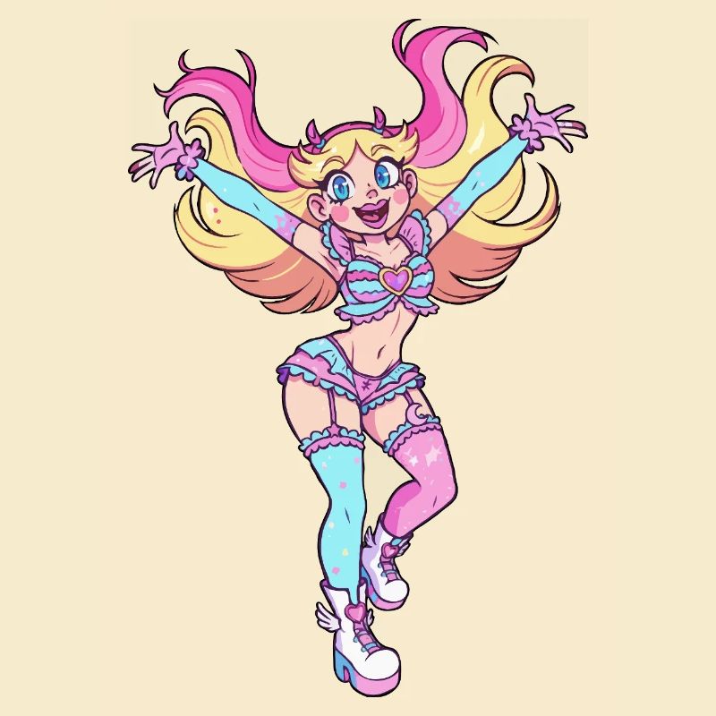 Star Butterfly Rainbow Hero
