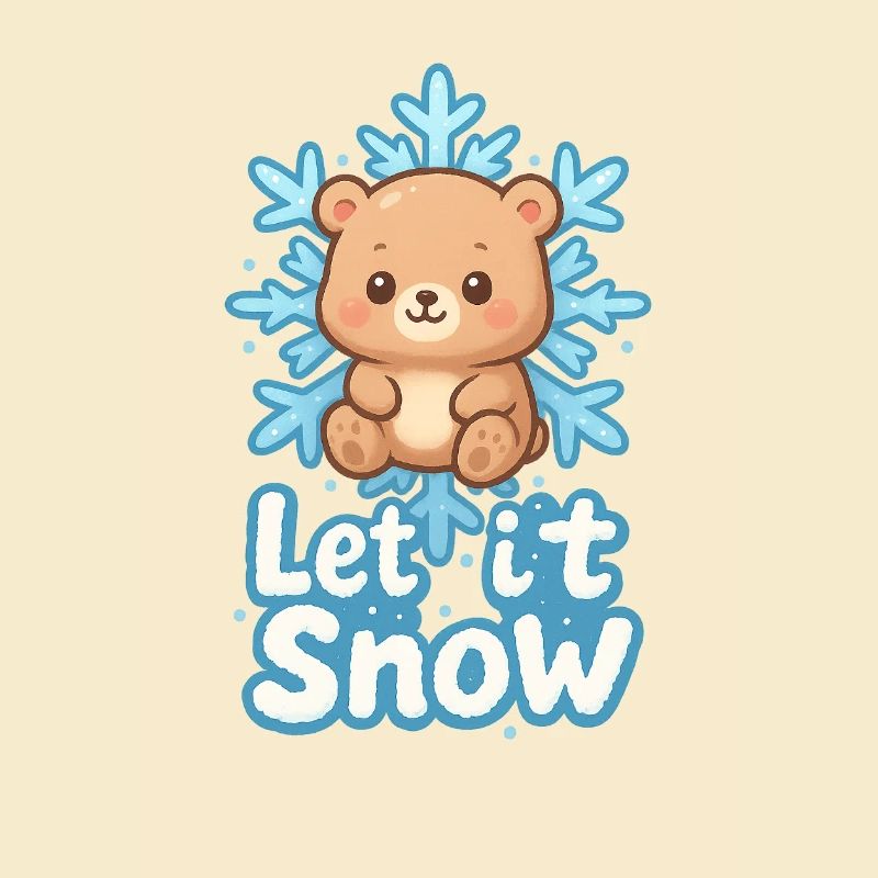 Winterbär Let It Snow