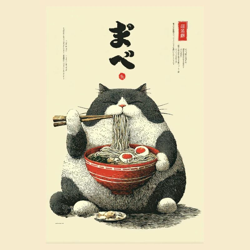 Ramen Cat Feast