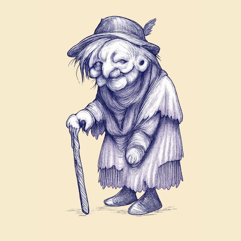 Surreale Oma