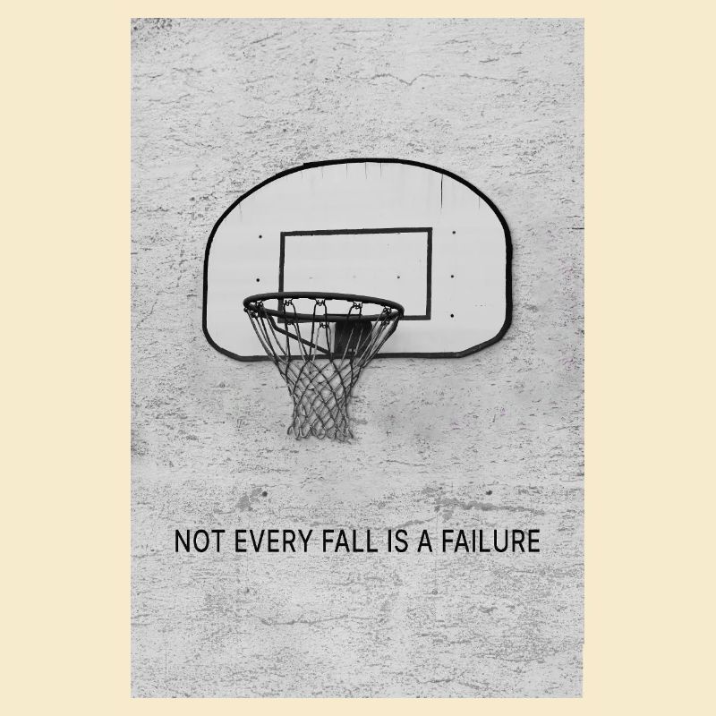 Not every fall is a failure