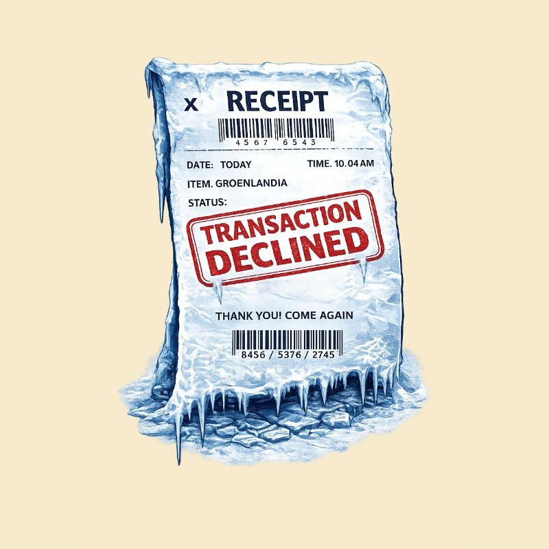 Frozen Receipt: Declined Transaction