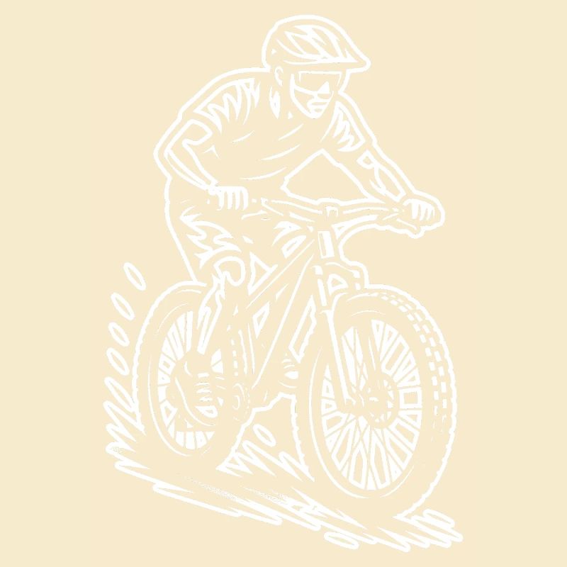 Motif clair de VTT pour chaque jour