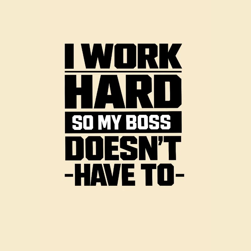 I work hard so my Chef doesn't have to