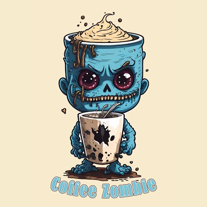 Kaffeemonster  - Koffein Zombie - Morgenmuffel