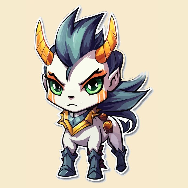 Cheval Démon Chibi