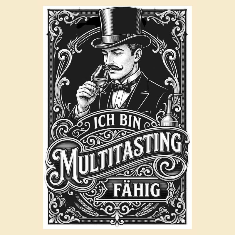 Whisky Ich bin Multitastingfähig
