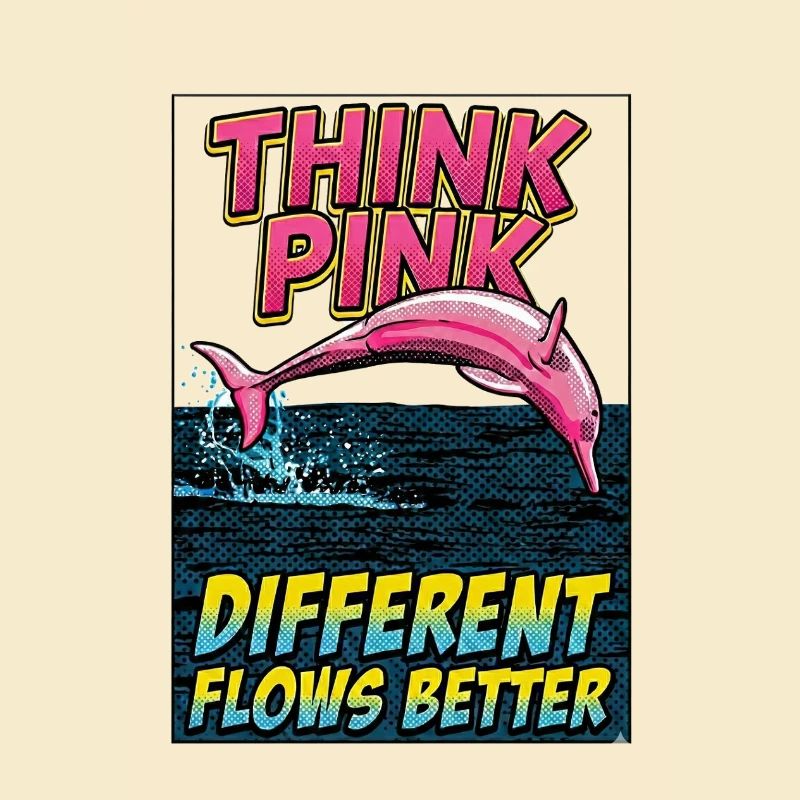 Pensez à Pink Dolphin : Meilleur Flow