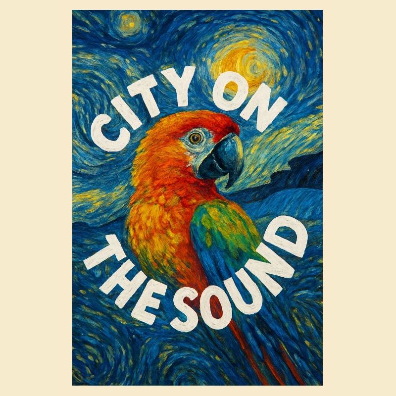 Vibrant_Macaw_Amidst_Swirling_Post-Impressionis