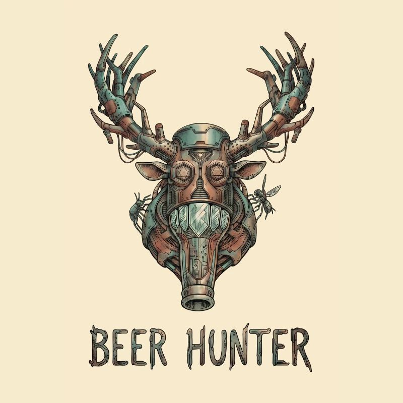 Steampunk-Bierjäger