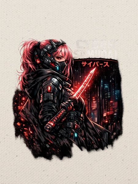 Cyber Samurai Neon Klinge