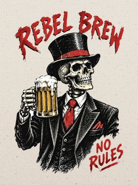 Rebel Brew Skull ohne Regeln