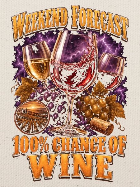 Weinliebhaber-Wochenend-Prognose: 100 % Wein