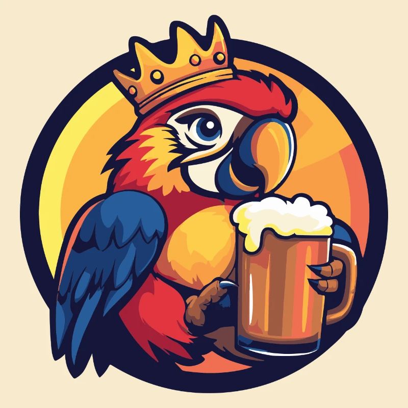 Papagai Bier Comic