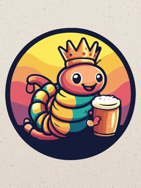 Wurm Bier Comic