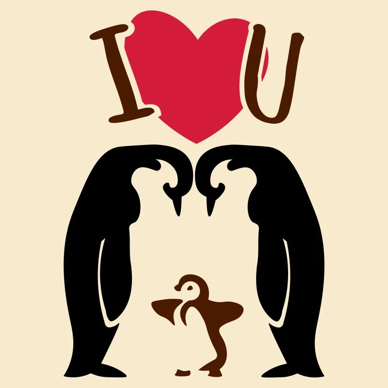 Pinguinfamilie - Pinguin - Eltern