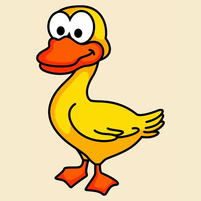 Duck Comic Animal